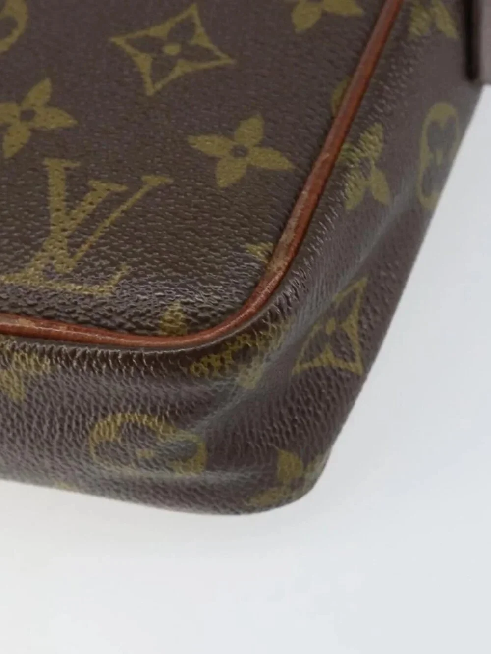 LOUIS VUITTON Monogram Danube Shoulder Bag Vintage M45266 LV Auth 160227